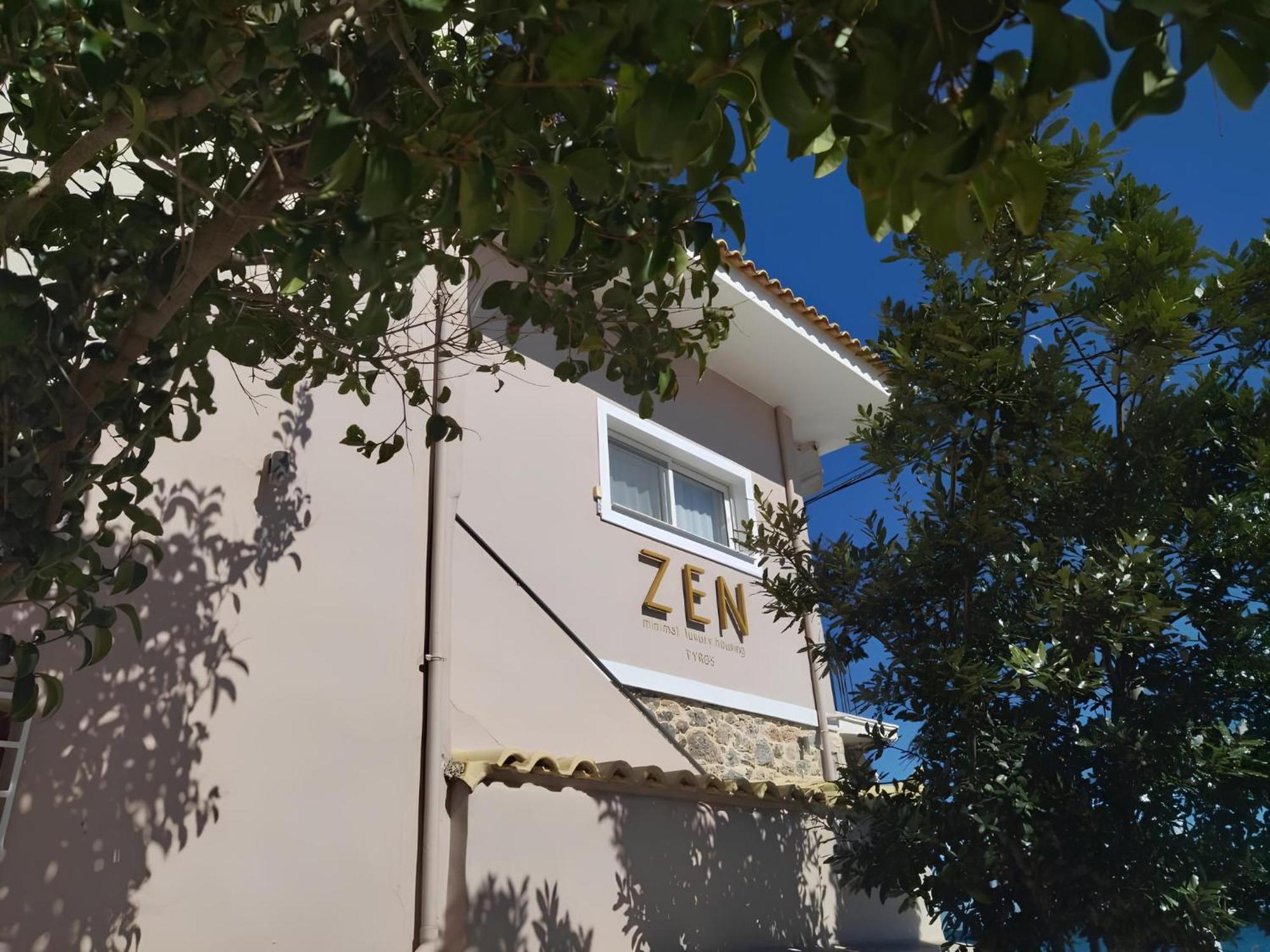 Zen Minimal Luxury Housing Tyros Villa Exteriör bild